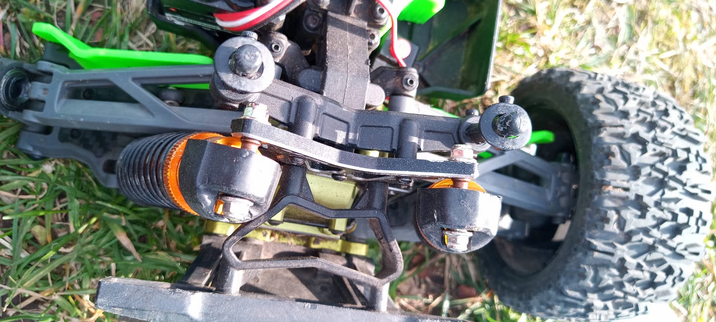 Customer photo review of S2 Alloy Steel Front & Rear Shock Stand For RZ001