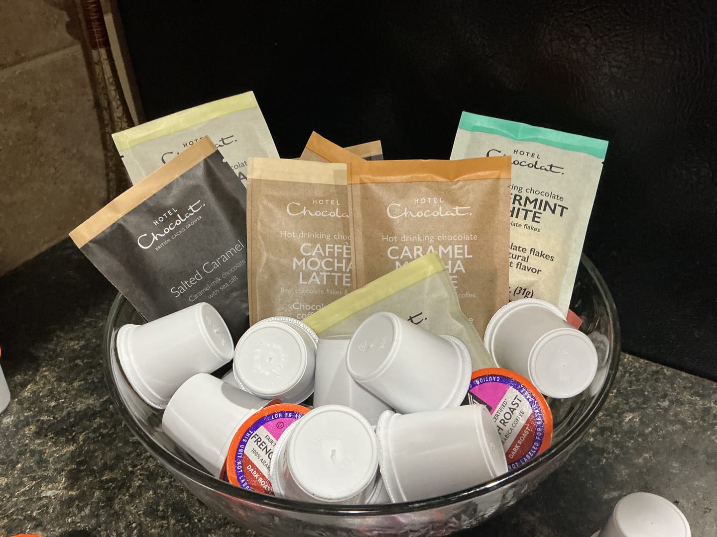 Customer photo review of Caramel Mocha Latte Hot Chocolate