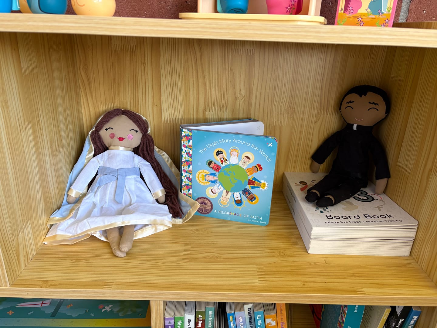 Customer photo review of Blessed Mother Rag Doll