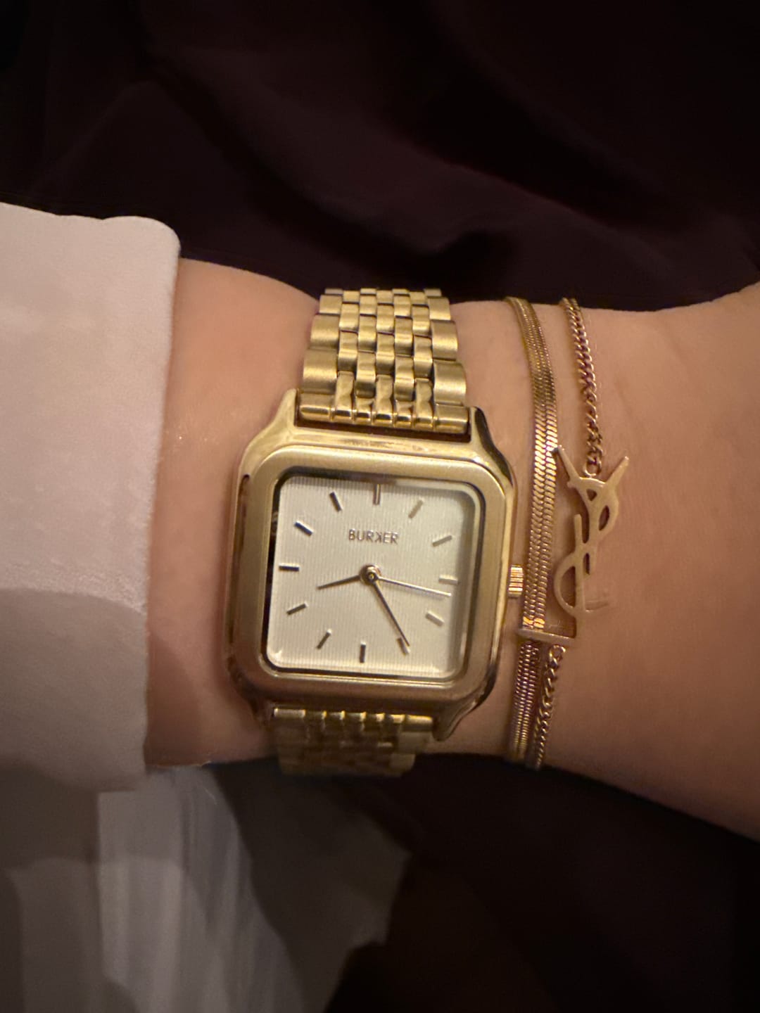 Customer photo review of Macy Gold White
