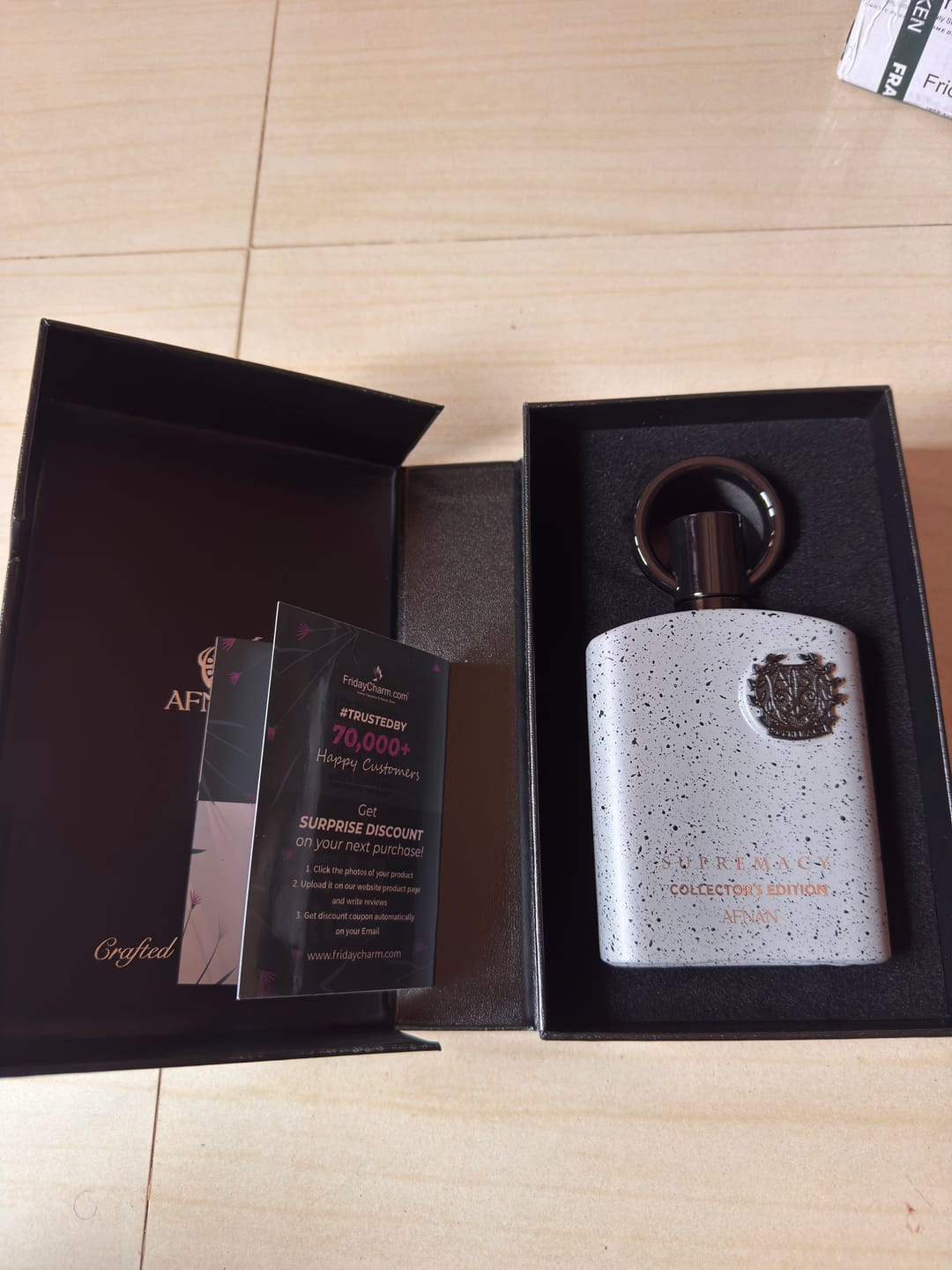 Customer photo review of Afnan Supremacy Collector's Edition Eau De Parfum For Men