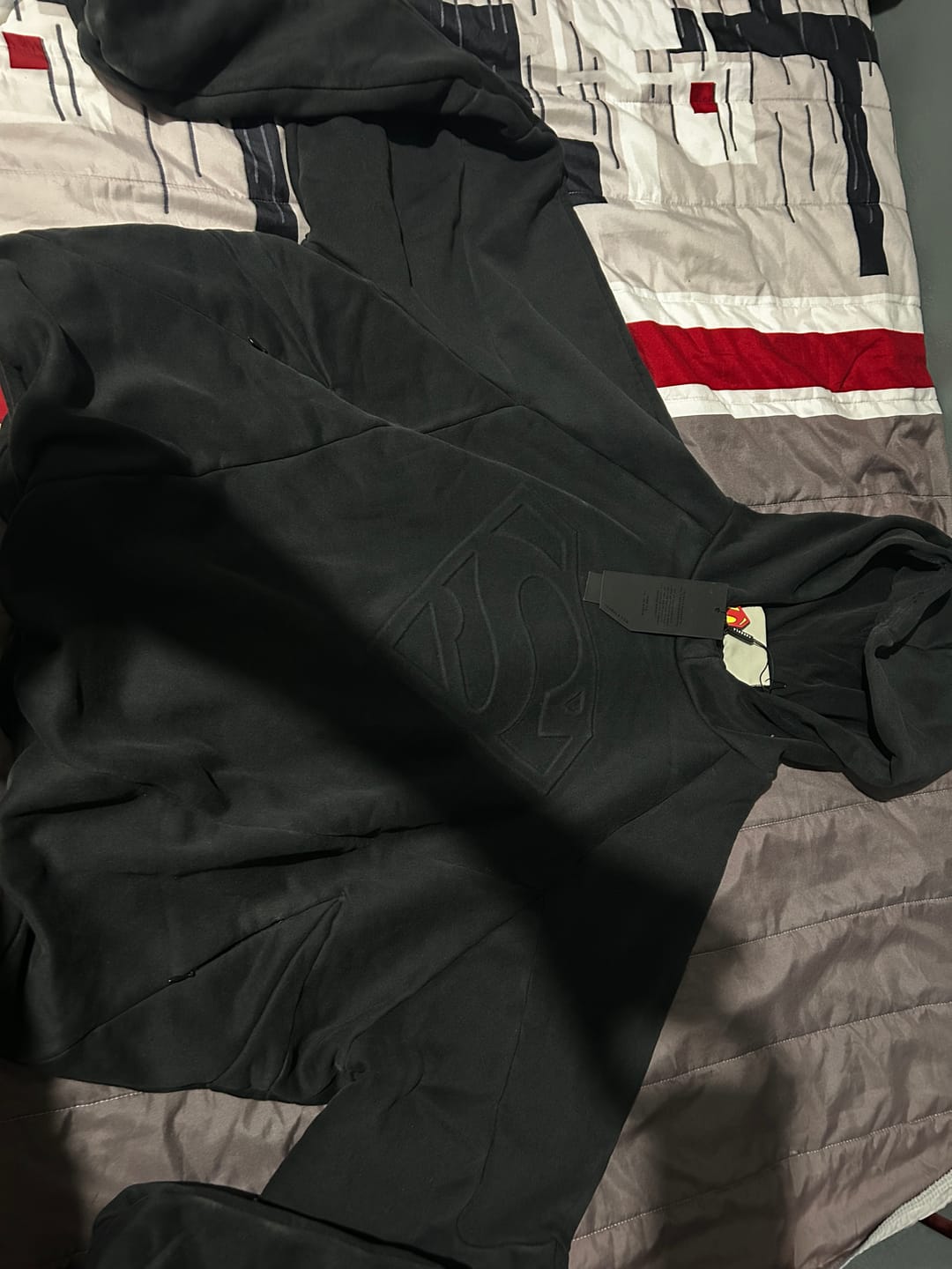 Customer photo review of 5094 - Superman Shield Hoodies