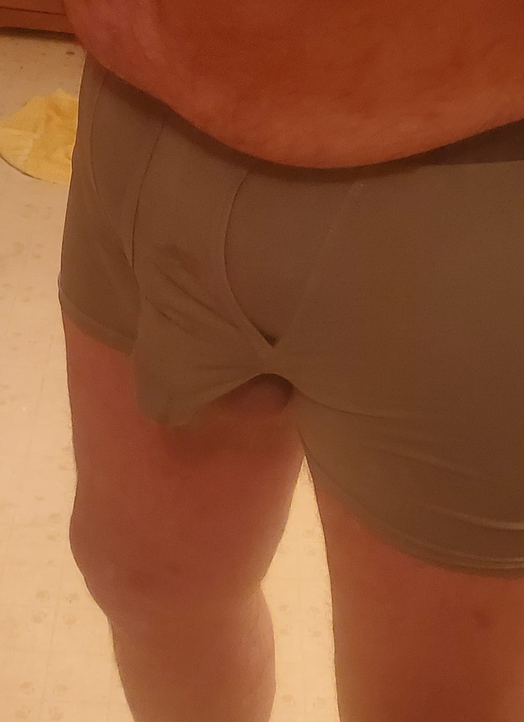 Customer photo review of Men's Cooling Separate Pouch Boxer Briefs Dual Pouch Underwear