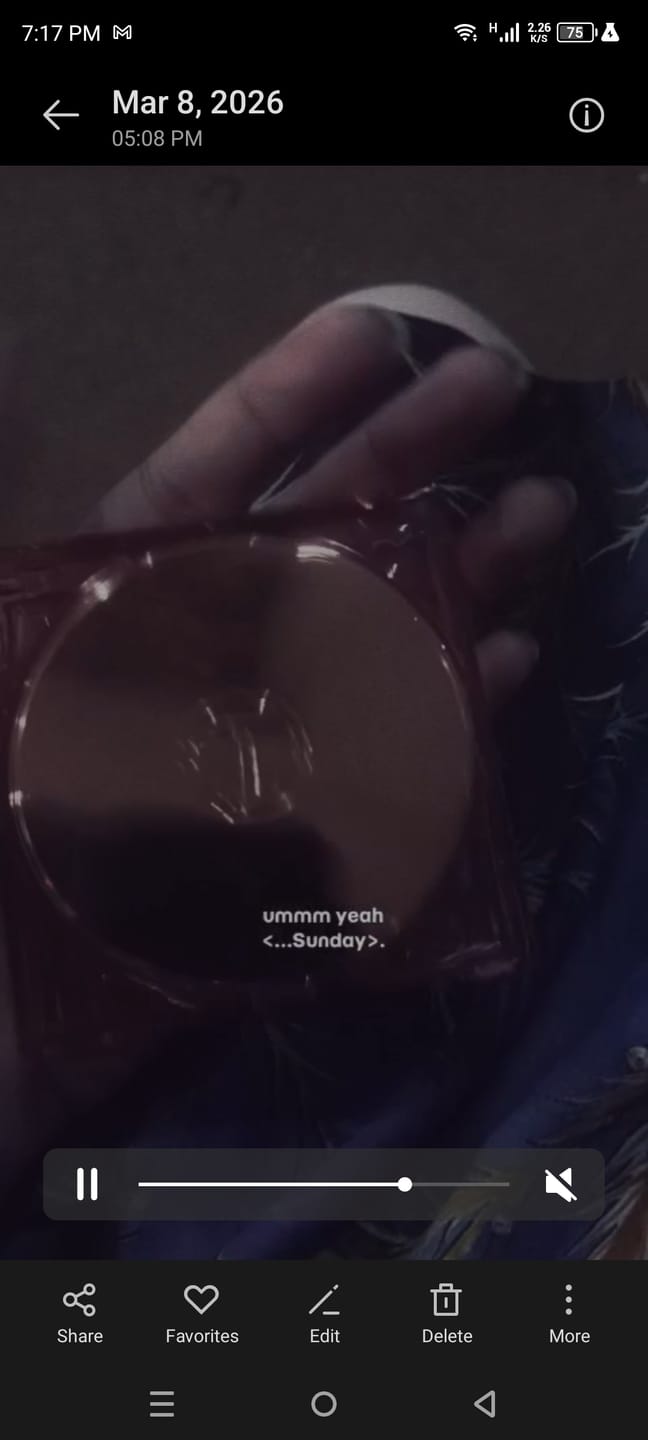 Customer photo review of O.TWO.O POLISHED SOFT CLARITY MIST CUSHION CREAM
