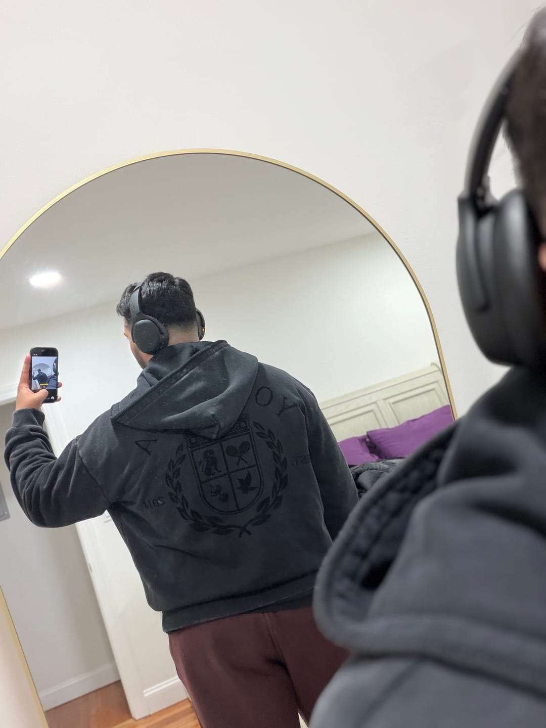Customer photo review of 5169 - Old Money Quarter-Zip Hoodies
