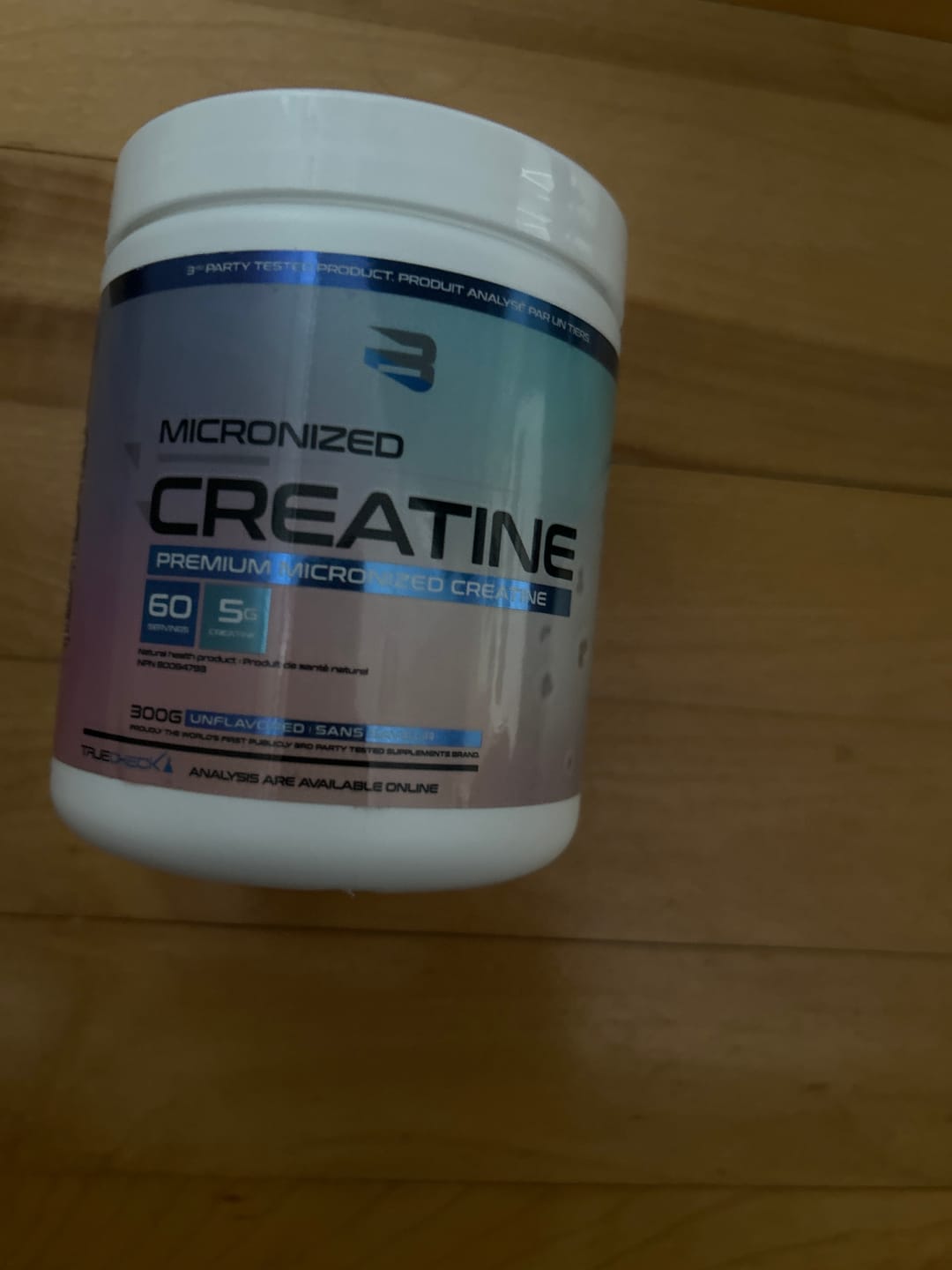 Customer photo review of Believe - Créatine Micronisée - 300g