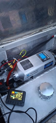 Customer photo review of Air Wi-Fi & Bluetooth Diesel Air Heater 2kW / 5kW / 8kW - 12V/24V