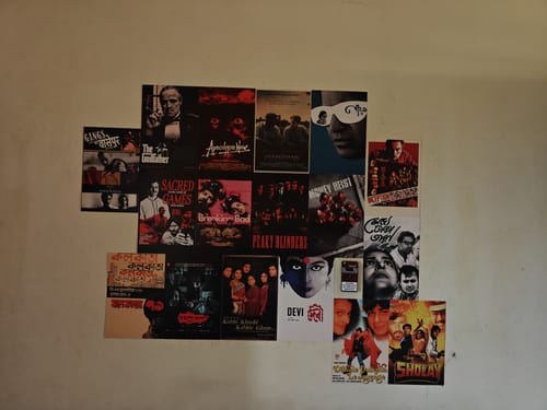 Customer photo review of CUSTOM WALL COLLAGE POSTERS
