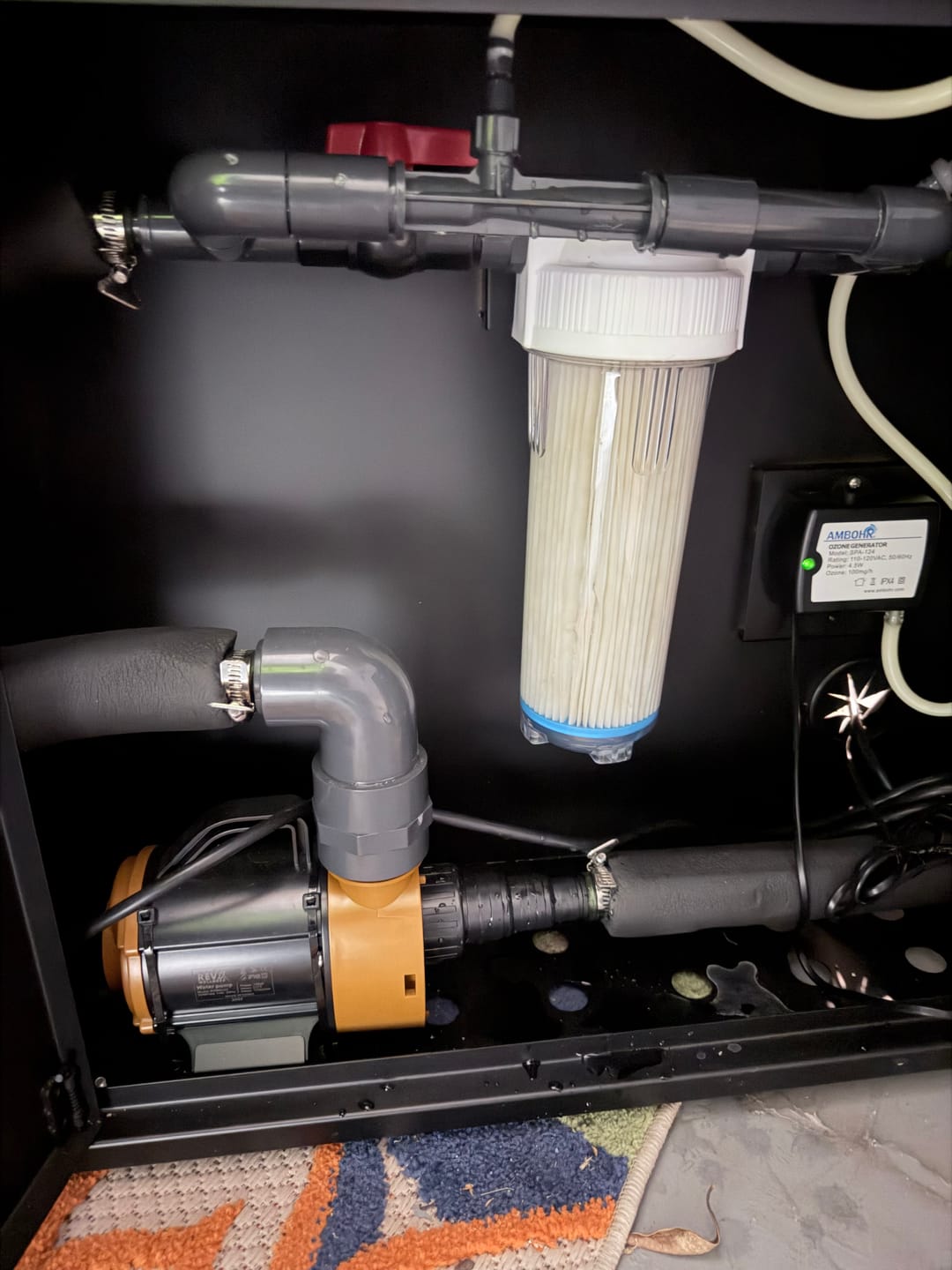 Customer photo review of 1.5HP DIY Cold Plunge Bundle