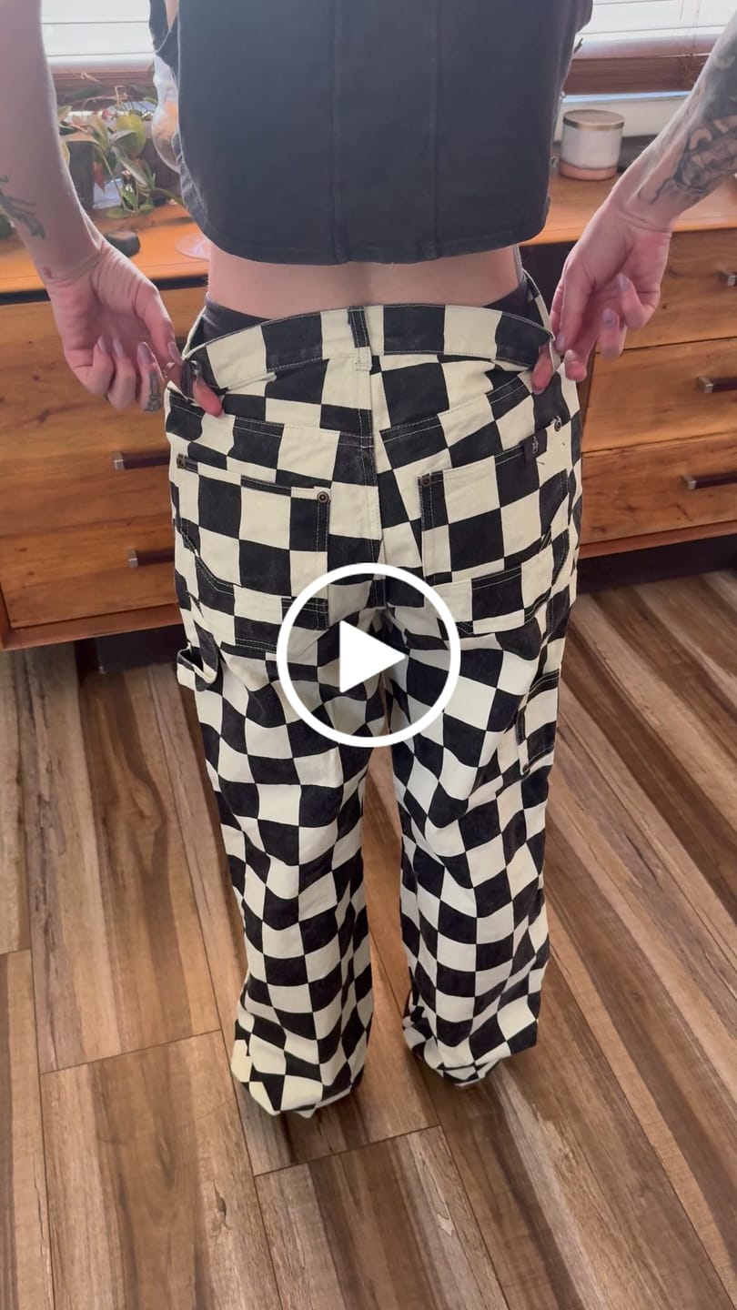 Customer video review of Gravedigger Carpenter Pant - Checkered