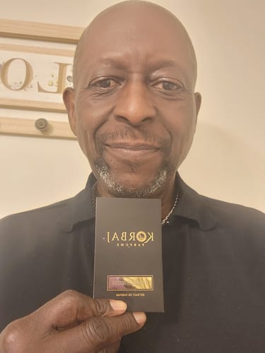 Customer photo review of Korbaj Discovery Perfume Sample Set – 4 pcs (20ml)