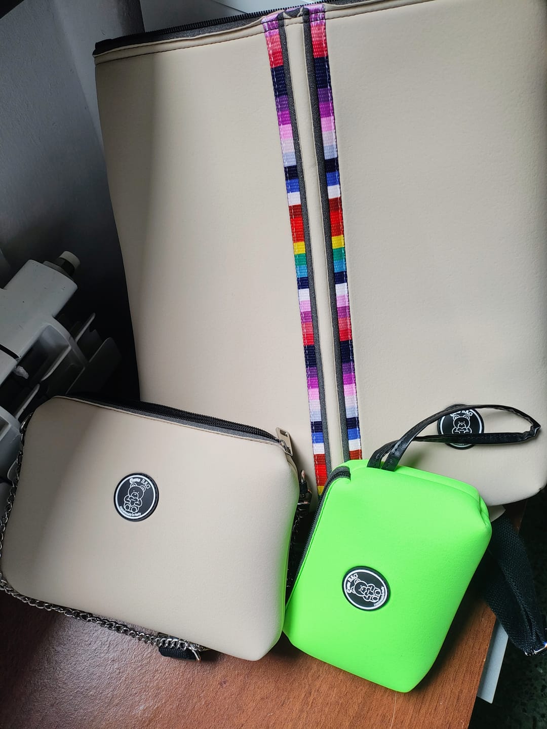 Customer photo review of Pochette catena in acciaio