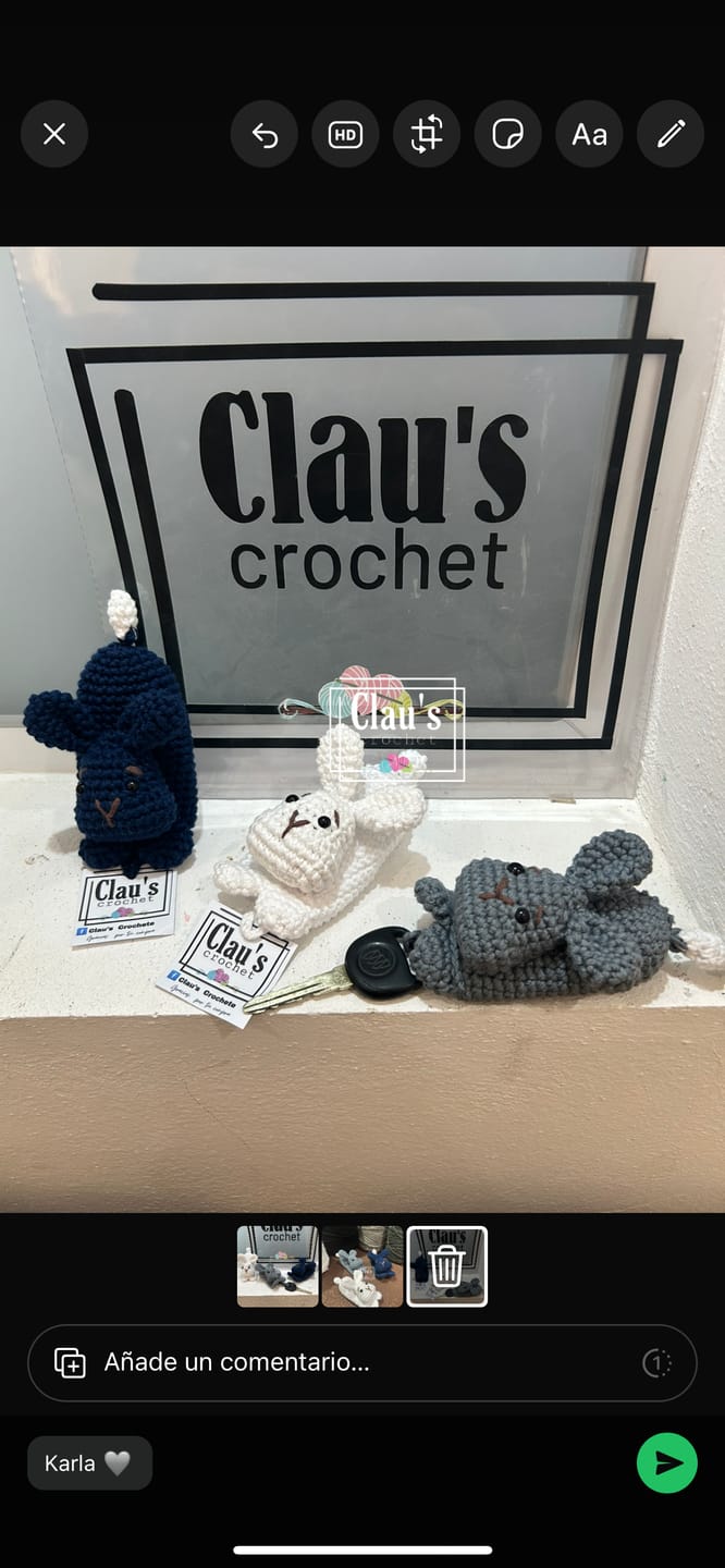 Customer photo review of Hilaza La Abuelita, marca Omega, MADEJA de 50g con 110m  ⭐