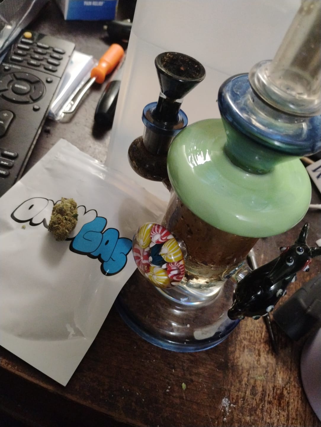 Customer photo review of Snowing Candy IceFlash -THCa Flower