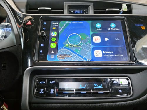 Customer photo review of Toyota Corolla 2017-2019 — Premium 9” CarPlay & Android Auto Head Unit