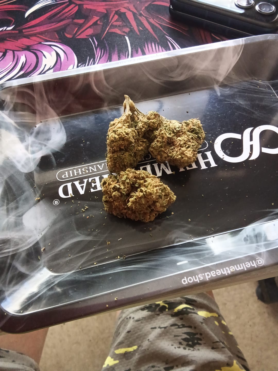 Customer photo review of Diamond Rain Runtz Greenhouse THCA