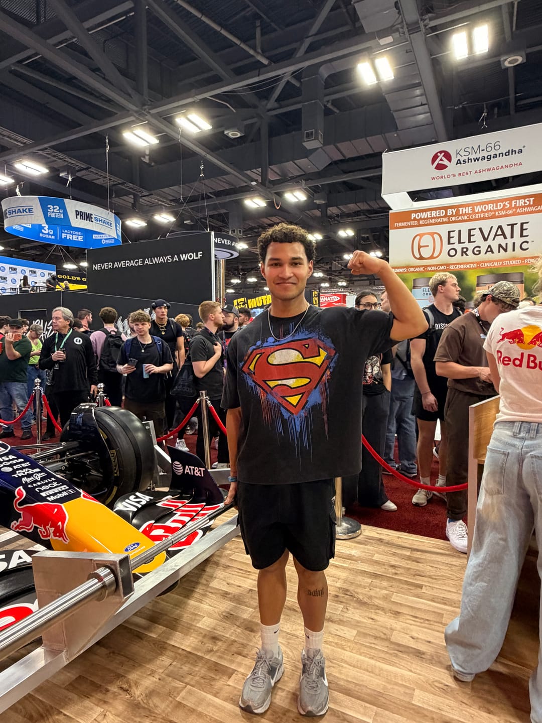 Customer photo review of 4044 - Superman Graphic Tees