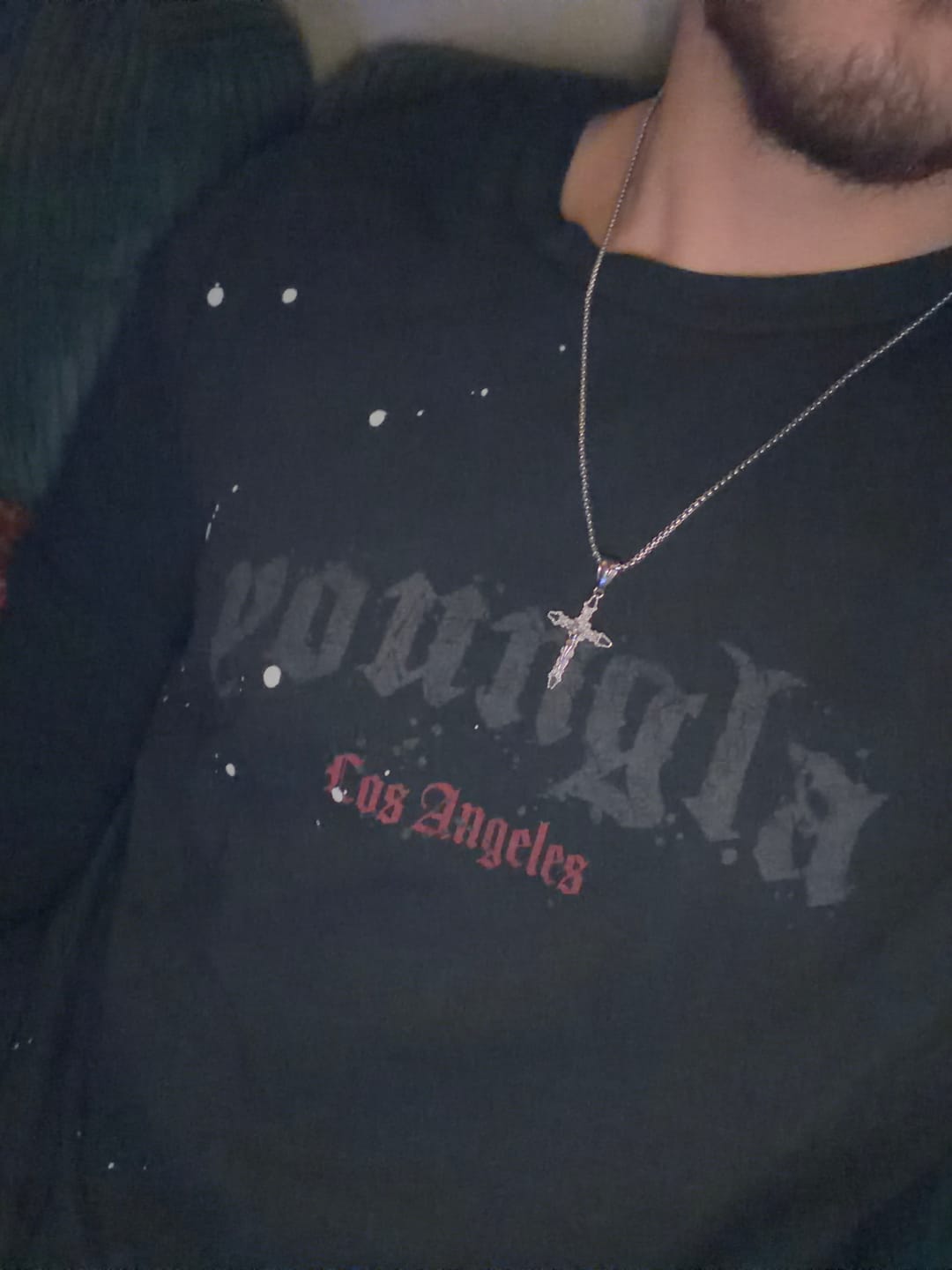 Customer photo review of CRUCIFIX CROSS PENDANT