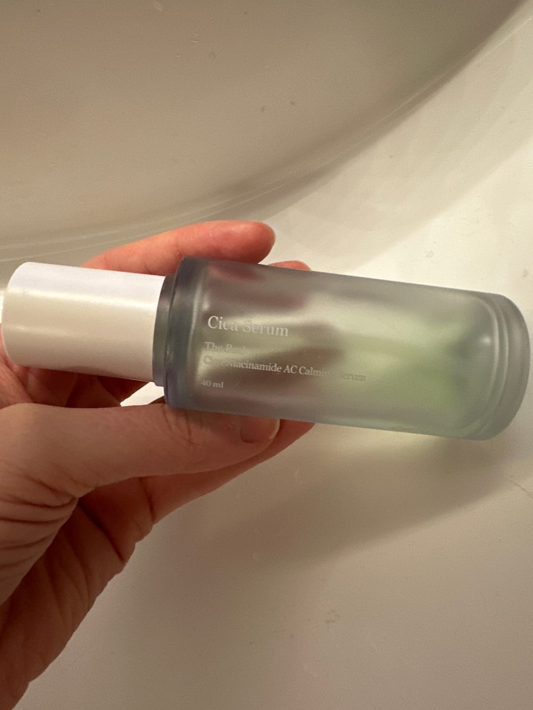 Customer photo review of Nomierinošs serums ar centellu un 5% niacinamīdu Celimax Cica Niacinamide AC Calming Serum