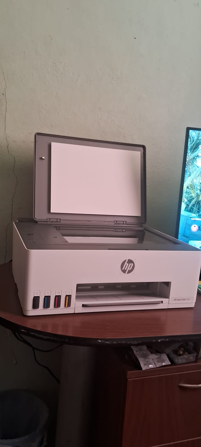 Customer photo review of Impresora HP Multifuncional Smart Tank 520 - 4A8S8A