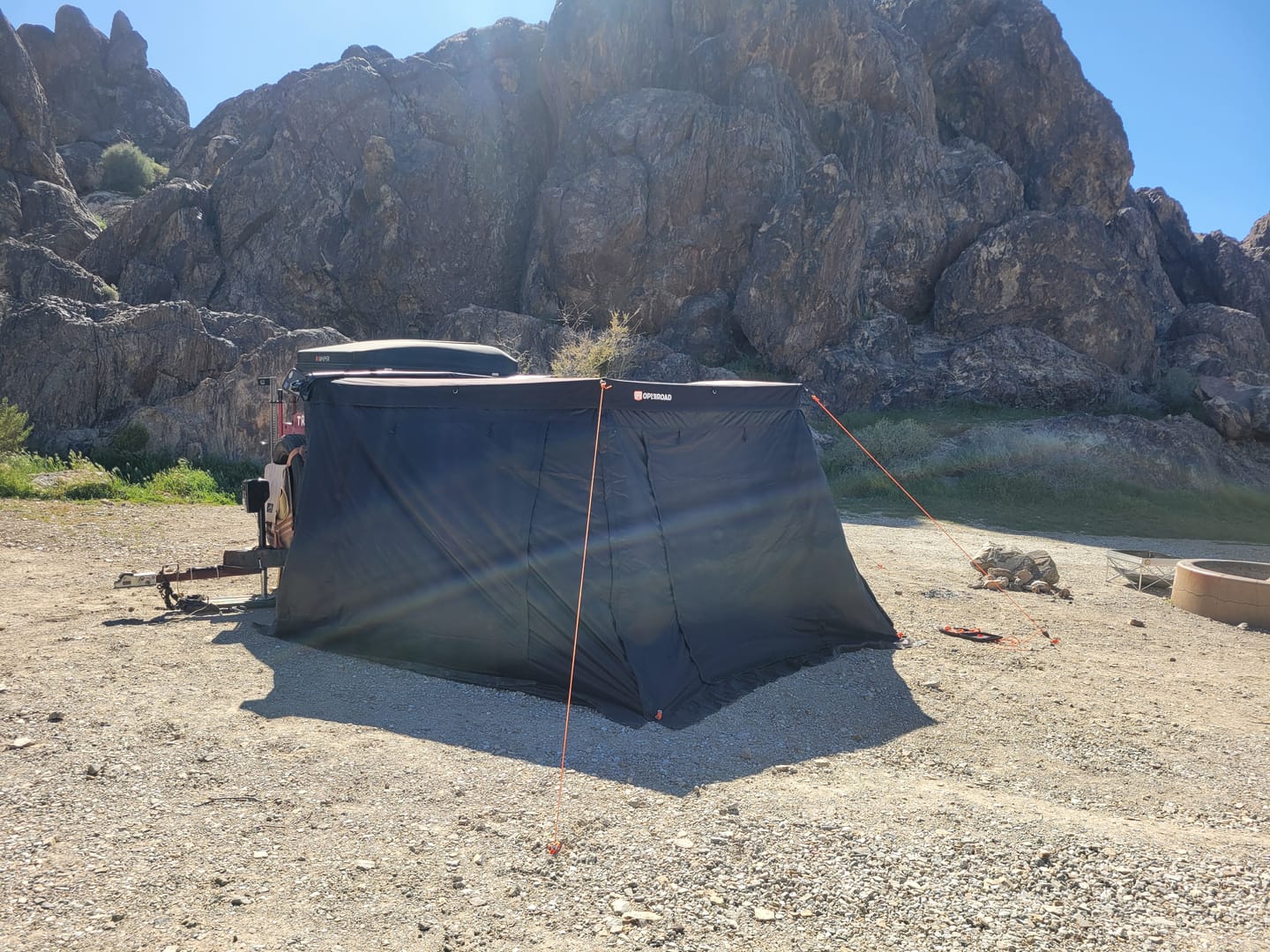 Customer photo review of OPENROAD 270 Awning Side Wall
