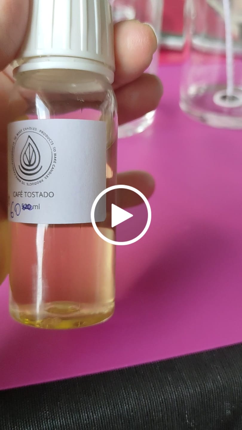 Customer video review of Fragancia CAFÉ TOSTADO