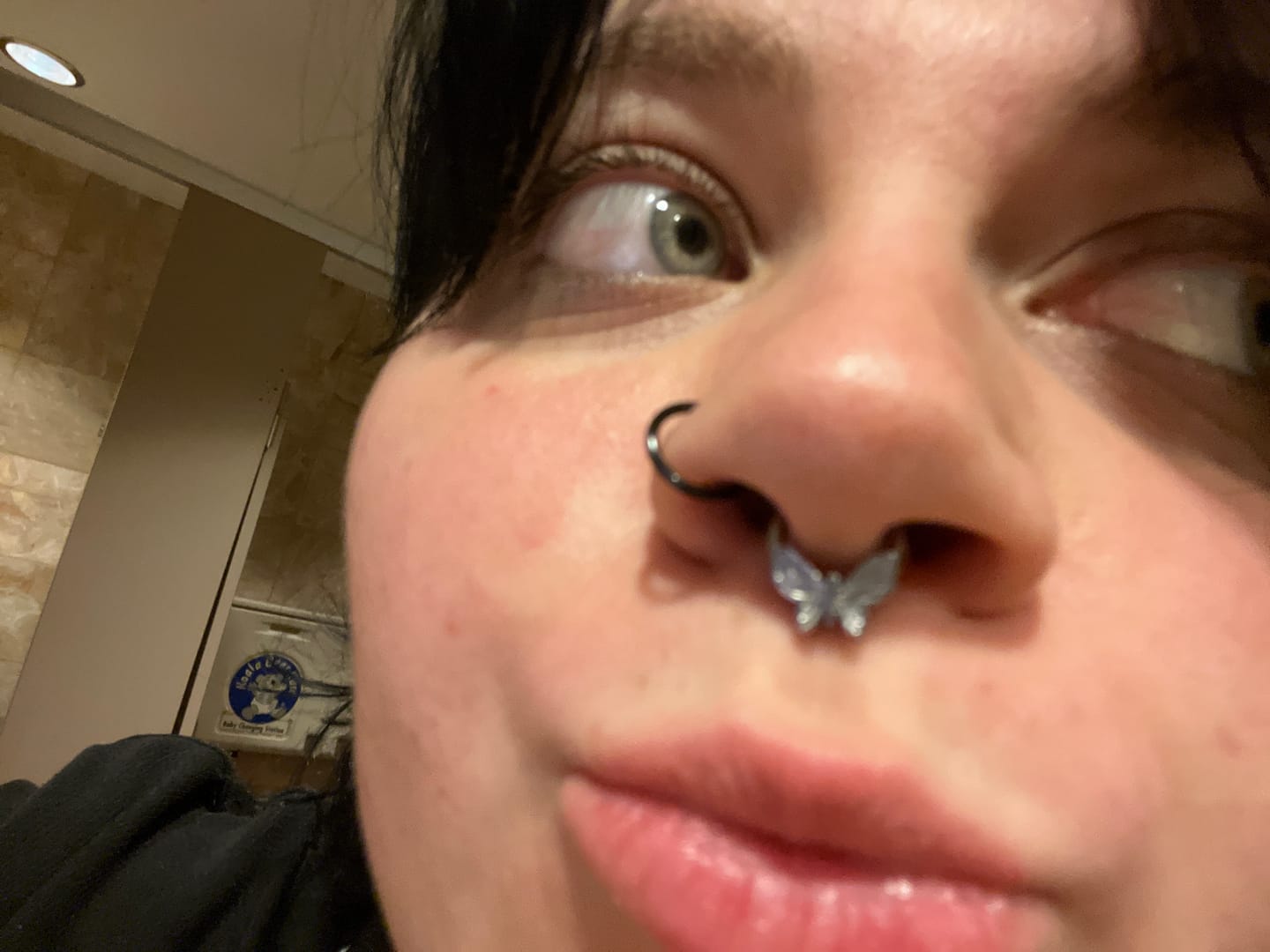 Customer photo review of BUTTERFLY SEPTUM