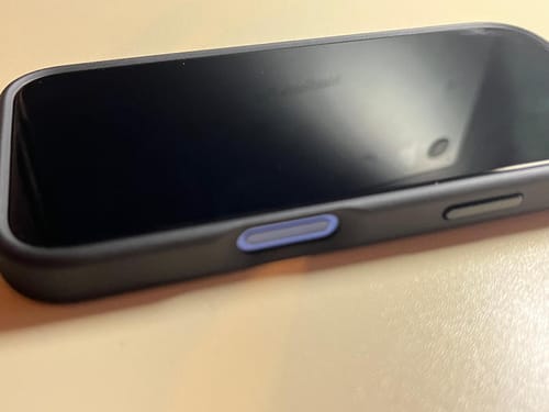 Customer photo review of Privacy Ceramic Armor Screen Protector for iPhone
