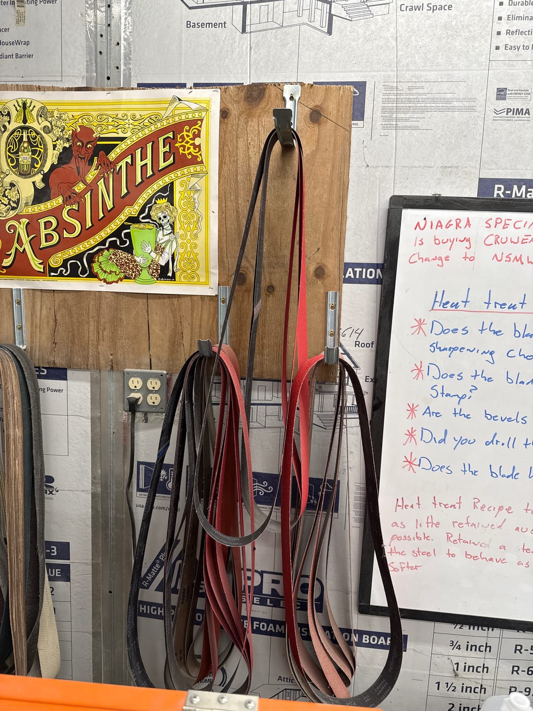 Customer photo review of 2 x 72 Ceramic Sanding Belts, 3 PACK