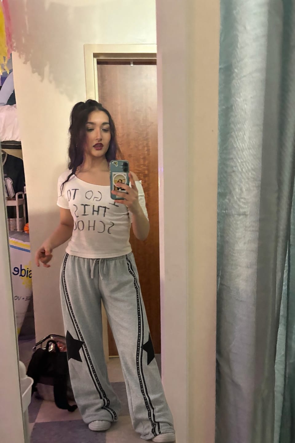 Customer photo review of Aelfric Eden Panel Baggy Barrel Sweatpants
