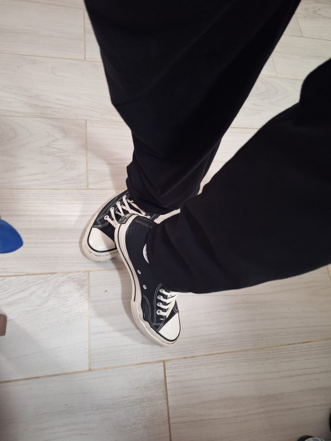 Customer photo review of Zapatillas Converse Chuck 70 Hi Negro Blanco
