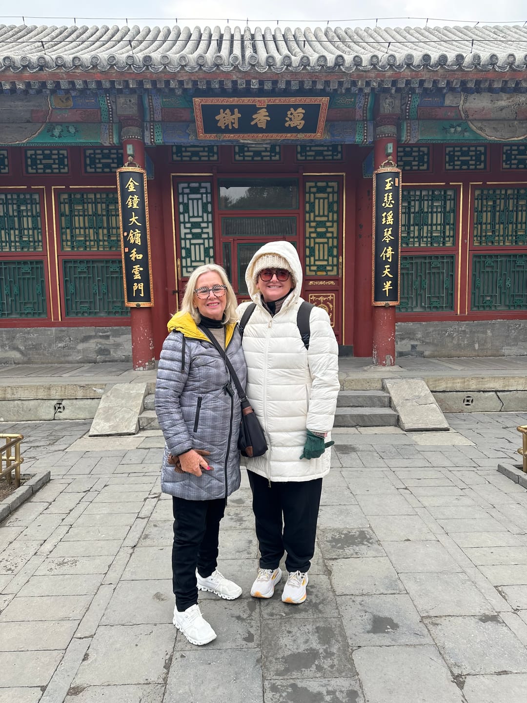 Customer photo review of Sarah Women's 90/10 Packable Down Coat - Cream
