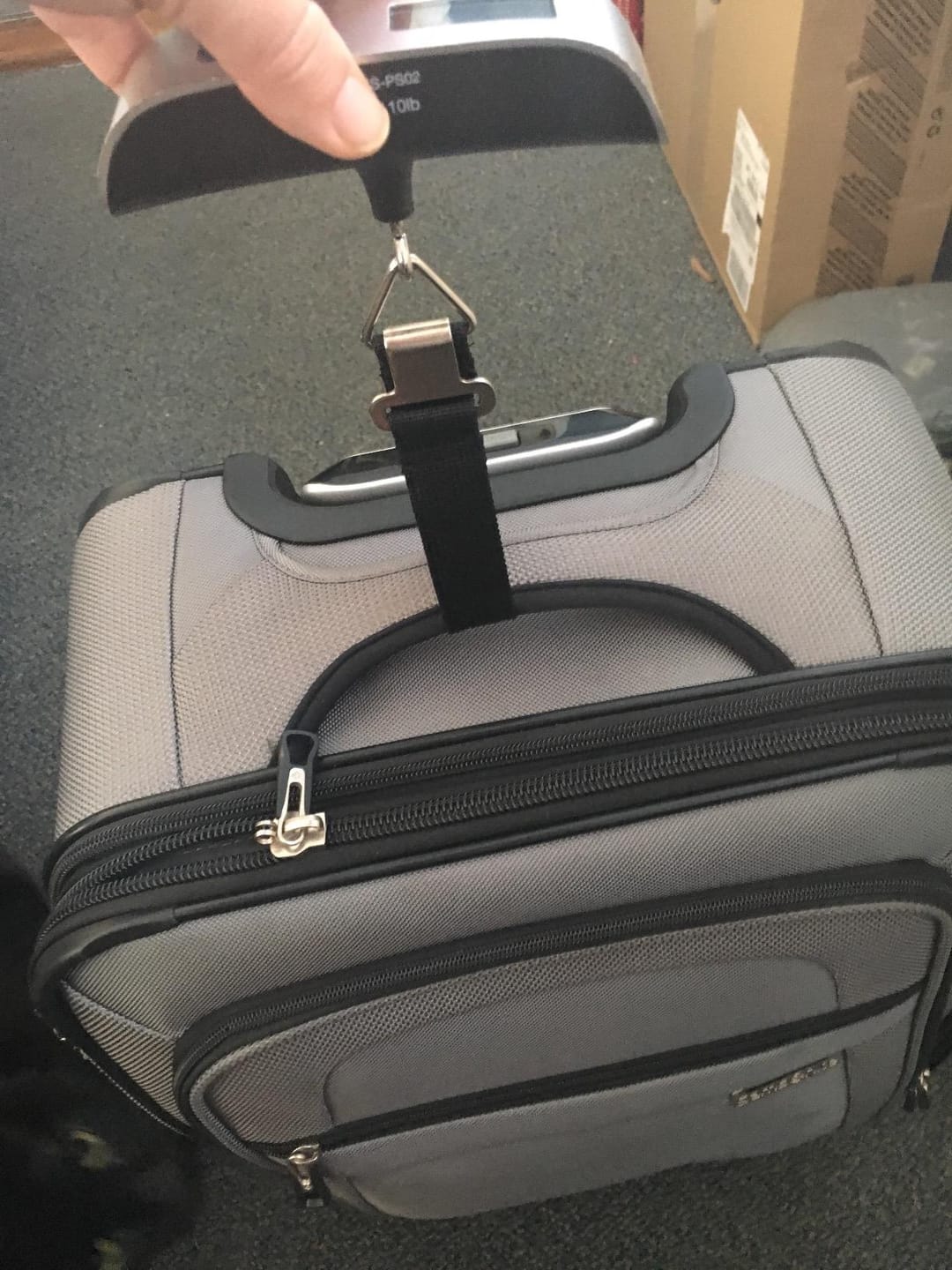 Customer photo review of Travelly Dijital Bavul Tartısı