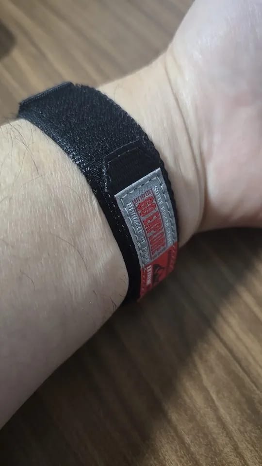 Customer photo review of COROS Watch Band Nylon Replacement Strap, Unisex, Adjustable