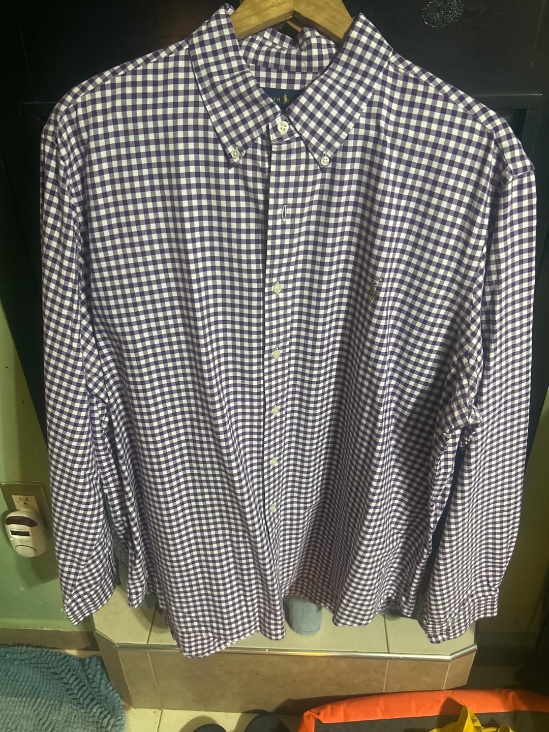 Customer photo review of Camisa Polo Ralph Lauren Classic Fit Manga Larga Talla XXL
