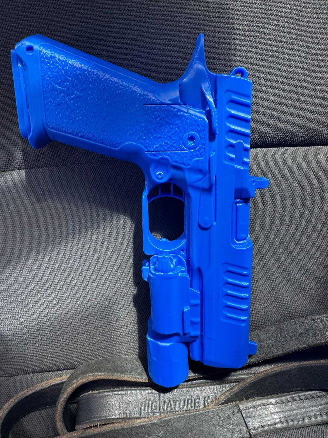 Customer photo review of Grip Keeper Laser Trainer – Trigger-Activated Laser Training Pistol
