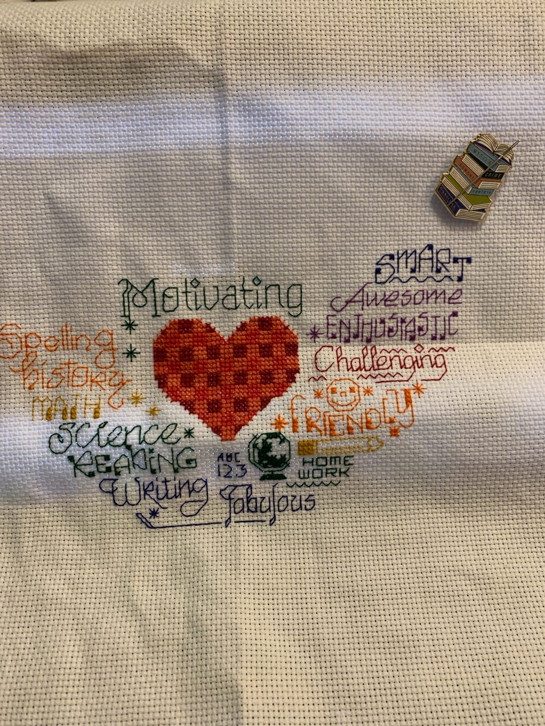 Customer photo review of Needle Minder - Books