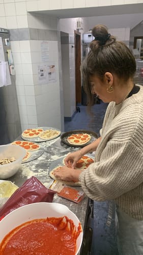 Customer photo review of Sourdough Pizza Dough Balls (Frozen)