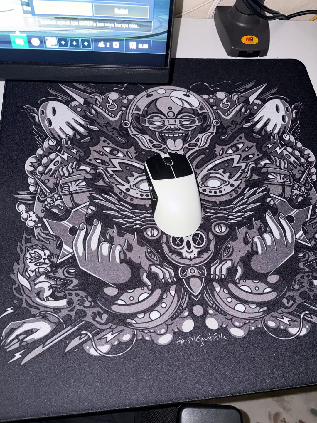 Customer photo review of Wraith Spirit of Aim Pro Mousepad