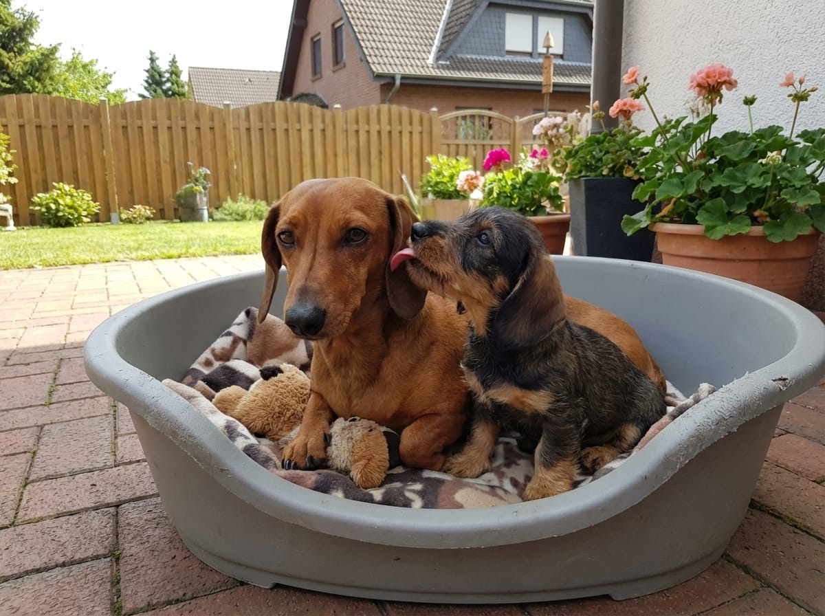 Customer photo review of Der vollständige Dackelratgeber