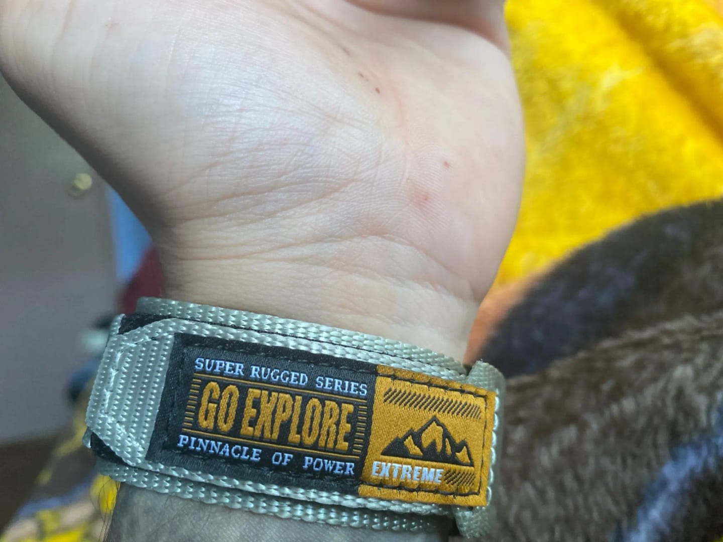 Customer photo review of COROS Watch Band Nylon Replacement Strap, Unisex, Adjustable
