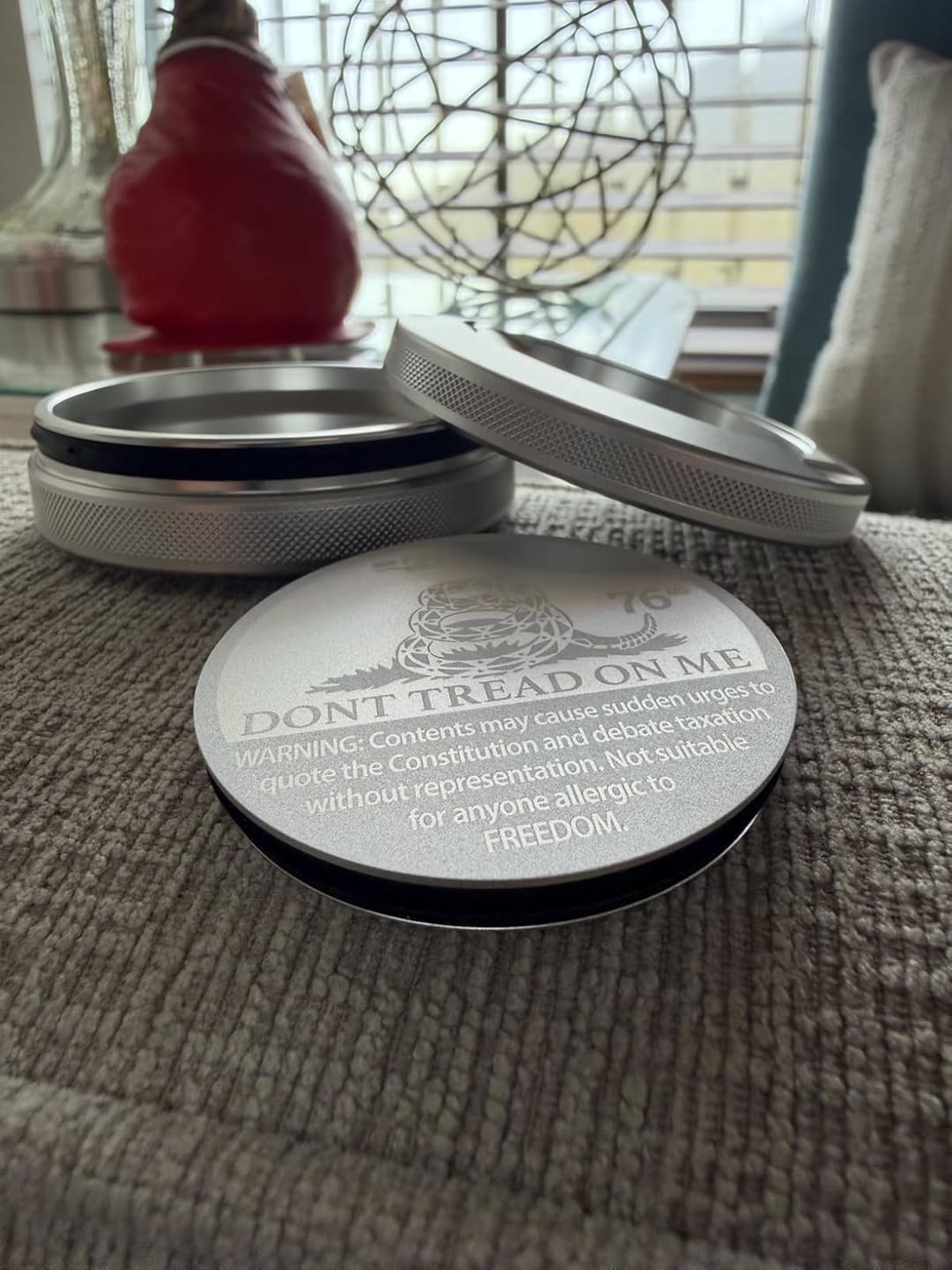 Customer photo review of Edition 007: Keep Off The Grass