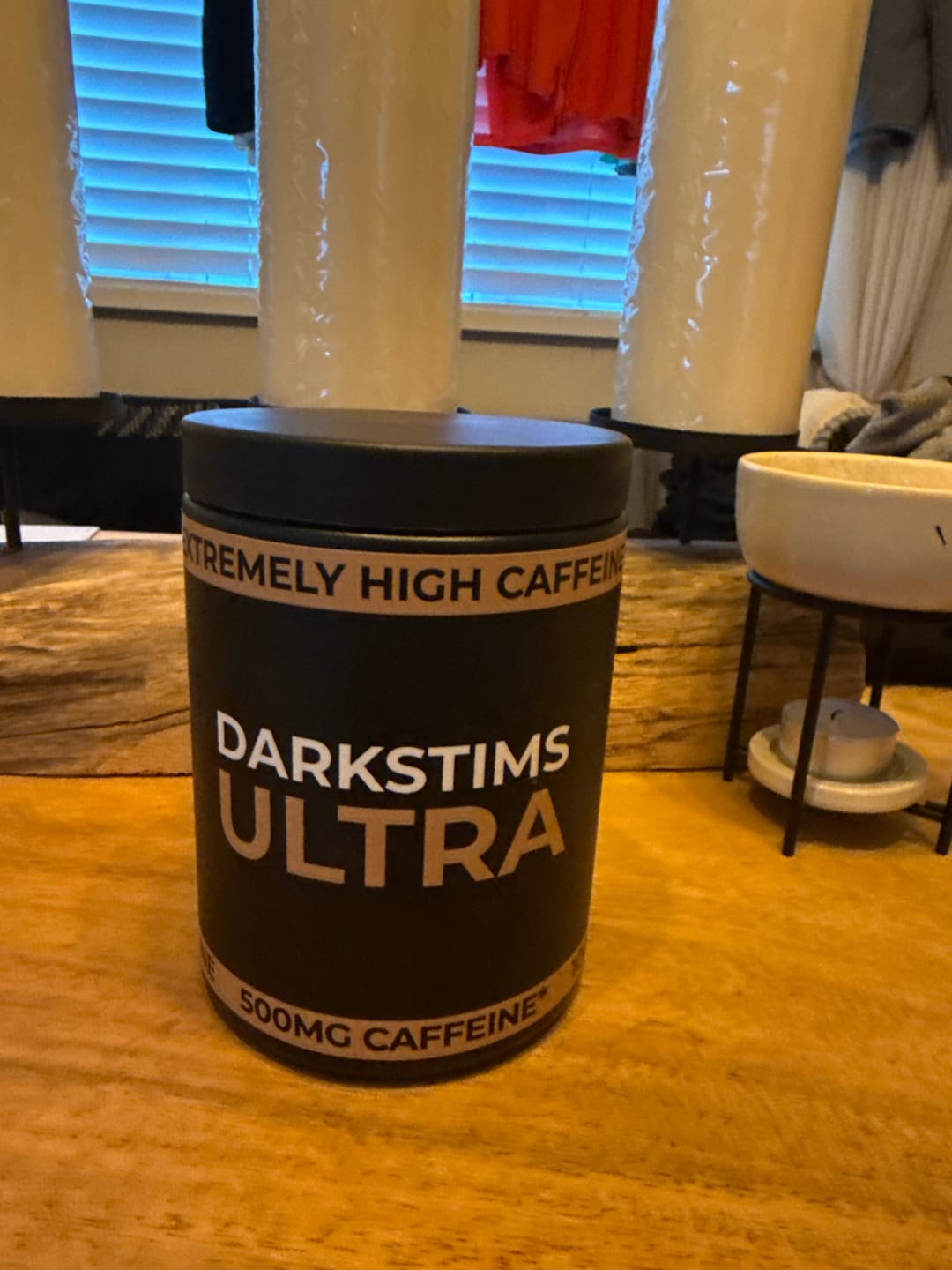 Customer photo review of DARKSTIMS ULTRA PRE WORKOUT