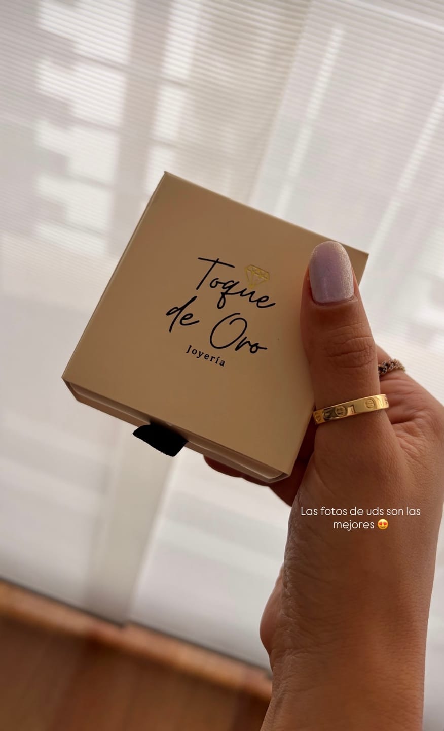 Customer photo review of Anillo Italiano De Lujo CT