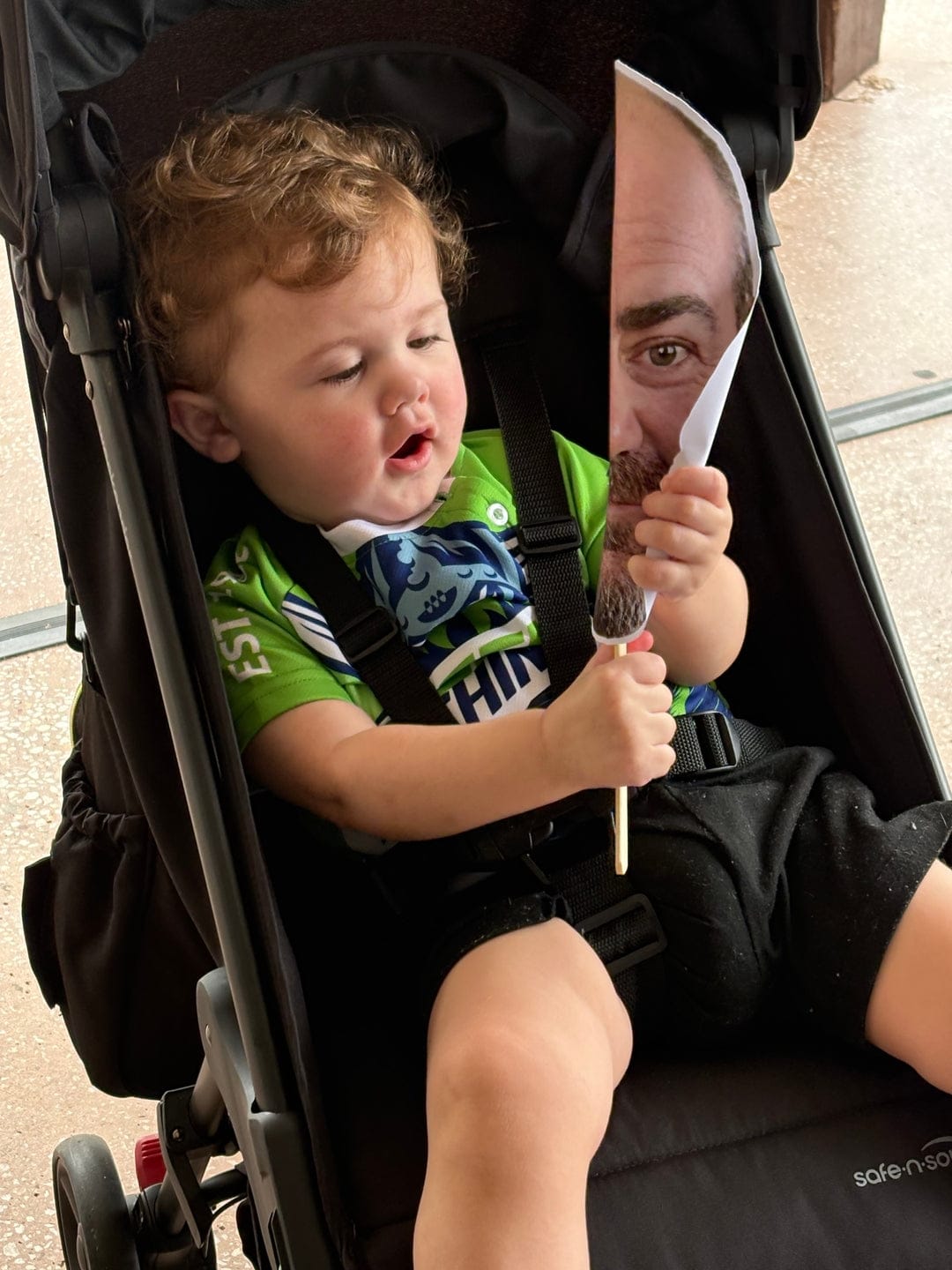 Customer photo review of Custom Face on Stick