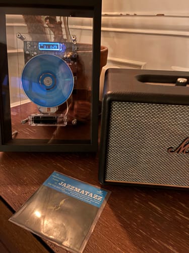 Customer photo review of M1 Music Frame CD Player