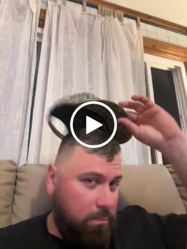Customer video review of Custom Leather Patch 5-Panel Rope Hat - Blank Rope Hats