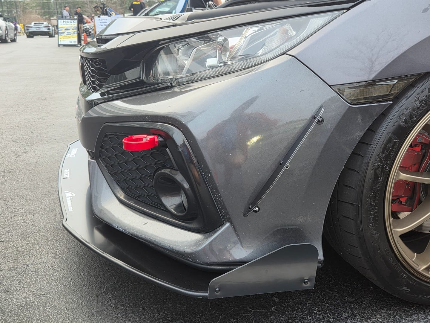 Customer photo review of DevSport Side Skirt Splitter Add-On Winglets - V1
