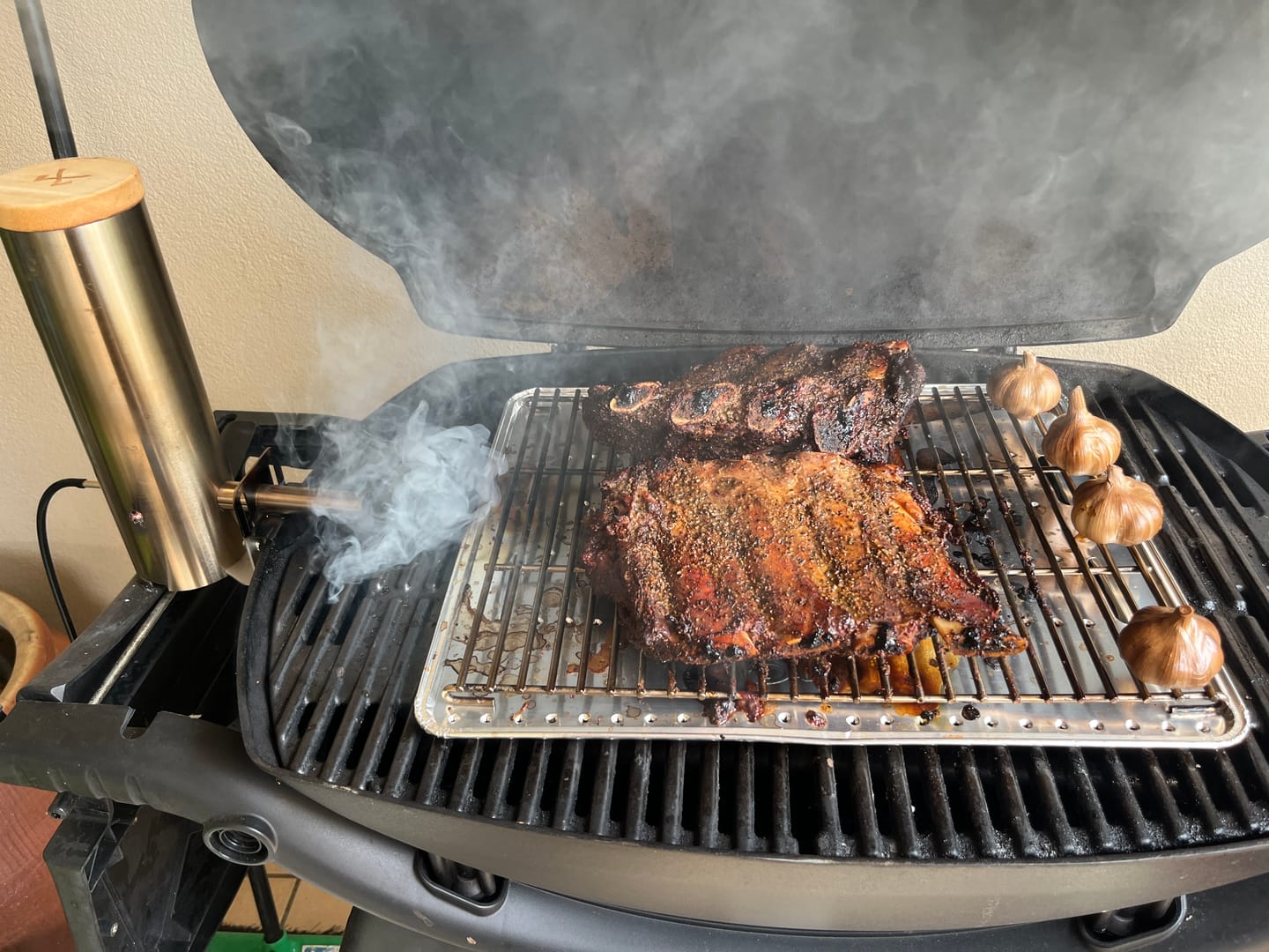 Customer photo review of Smokai Starter Kit for Weber® Q™