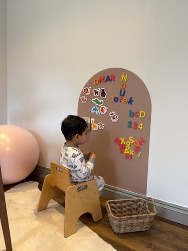 Customer photo review of Magnetic Wall Board